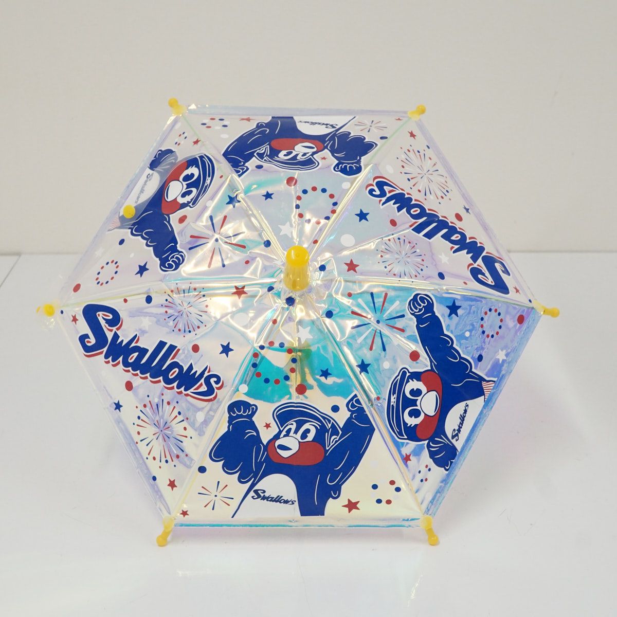 東京ヤクルトスワローズ 応援ミニ傘 3本セット つば九郎 USED品 