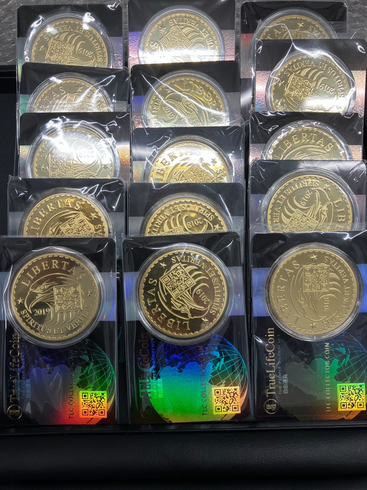 True Life Coin （TLC） 記念 15枚セット True Life Coin （TLC） 記念コイン 15枚セット
