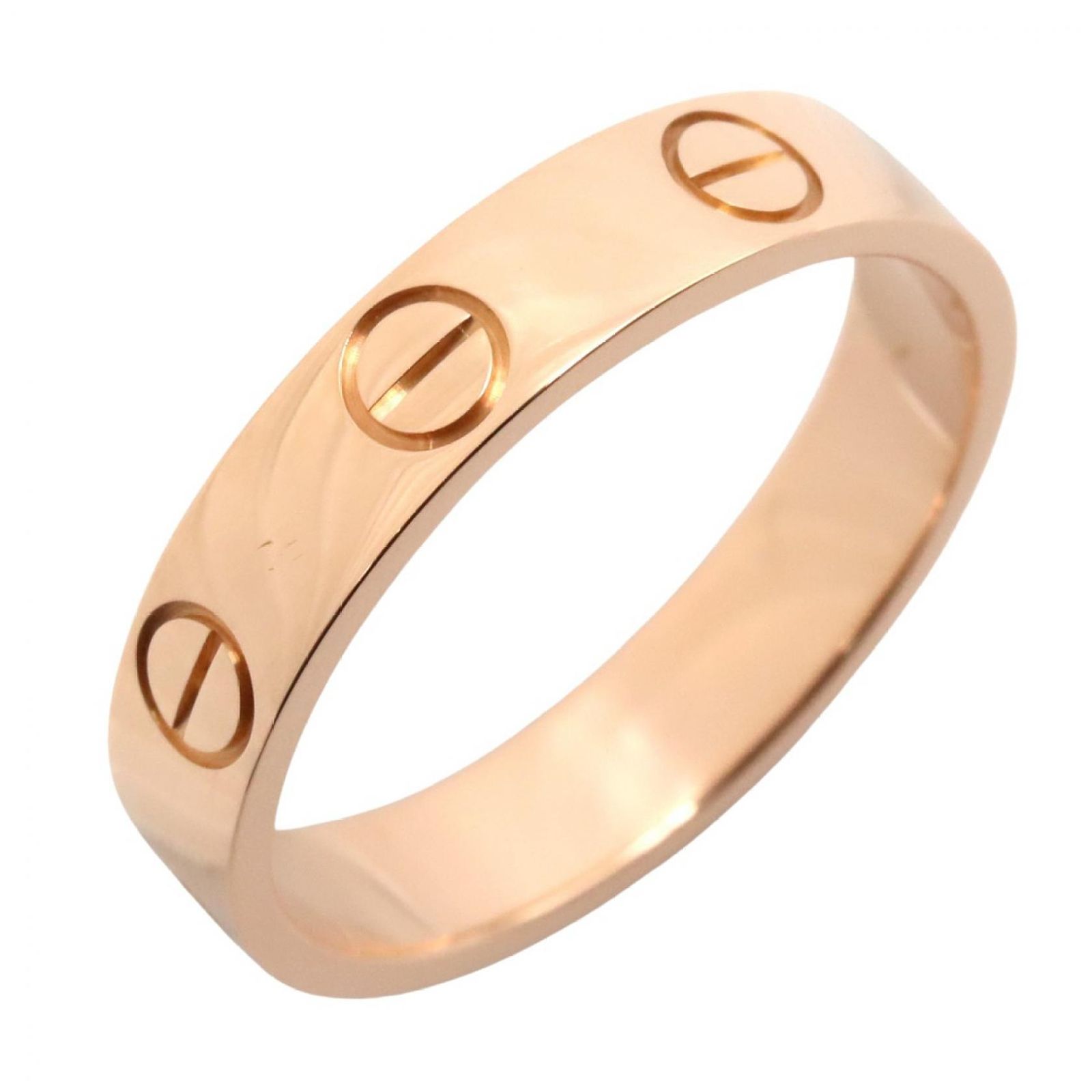 カルティエ CARTIER リング・指輪 ミニラブリング K18PG（ピンクゴールド） ミニラブリング レディース Used A