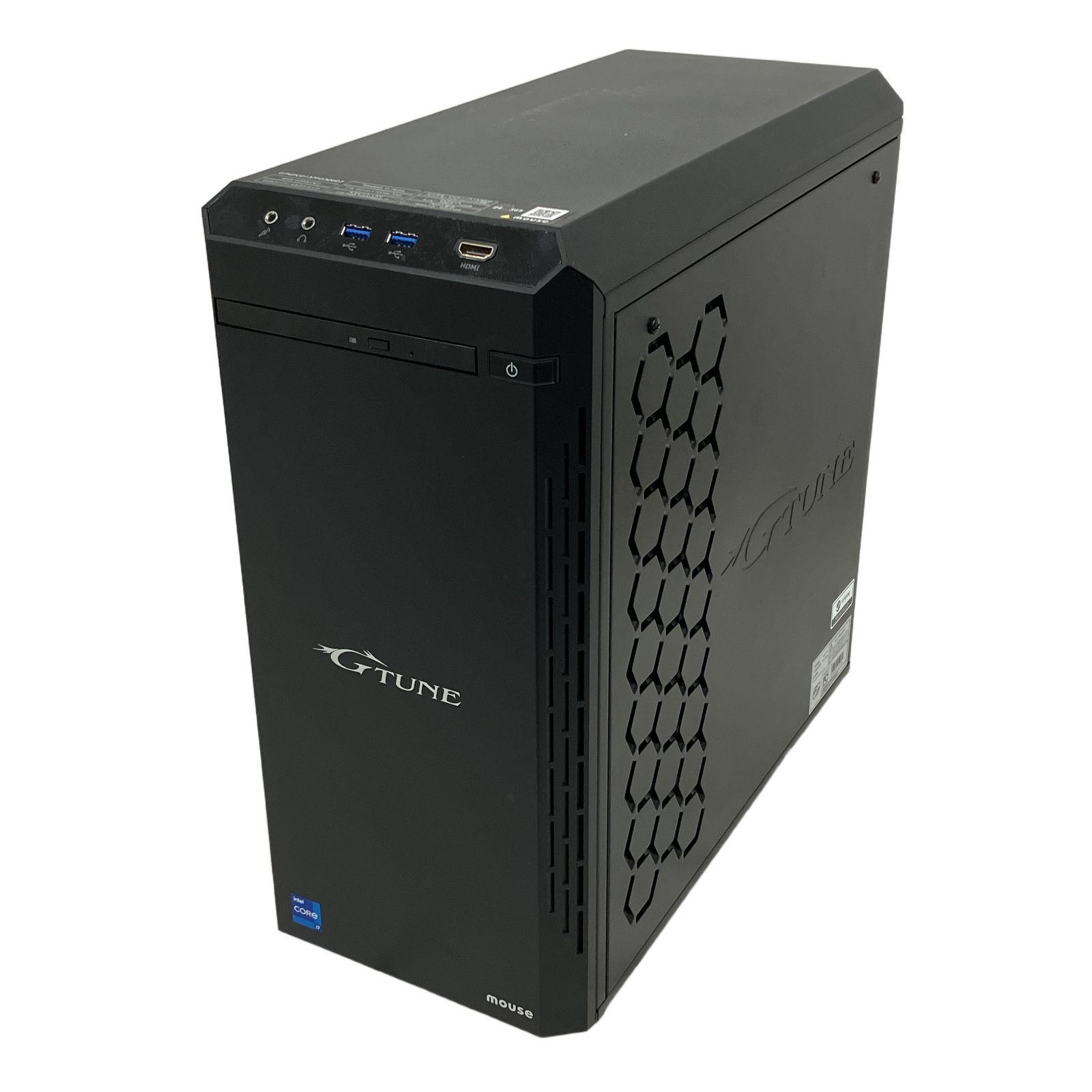 Mouse G-Tune GTMPCD137FG306DT デスクトップ パソコン i7 13700F 16GB SSD 1TB RTX 3060 win11 中古 M11358009