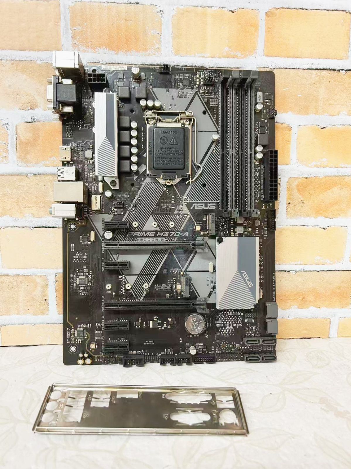 YL0196☆中古ASUS PRIME H370-A LGA1151対応 ATXマザーボード 動作確認