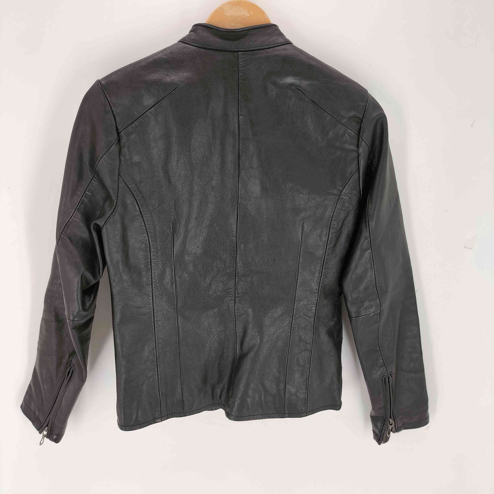 GOSTAR DE FUGA ホースレザーシングルライダースジャケット y2k ゴスタールジフーガ GOSTAR DE FUGA HORSE LEATHER ホースレザー