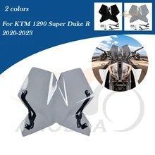 For KTM 1290 Super Duke R Motorcycle Windshield Windscreen Wind Shield Screen 2020 2021 2022 2023 with Bracket Accessories