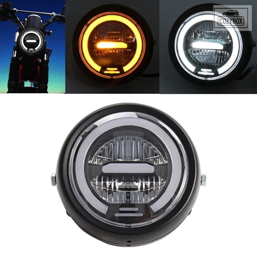 6 インチオートバイ Led ヘッドライト 6 インチラウンド ヘッドライト ハーレースポー