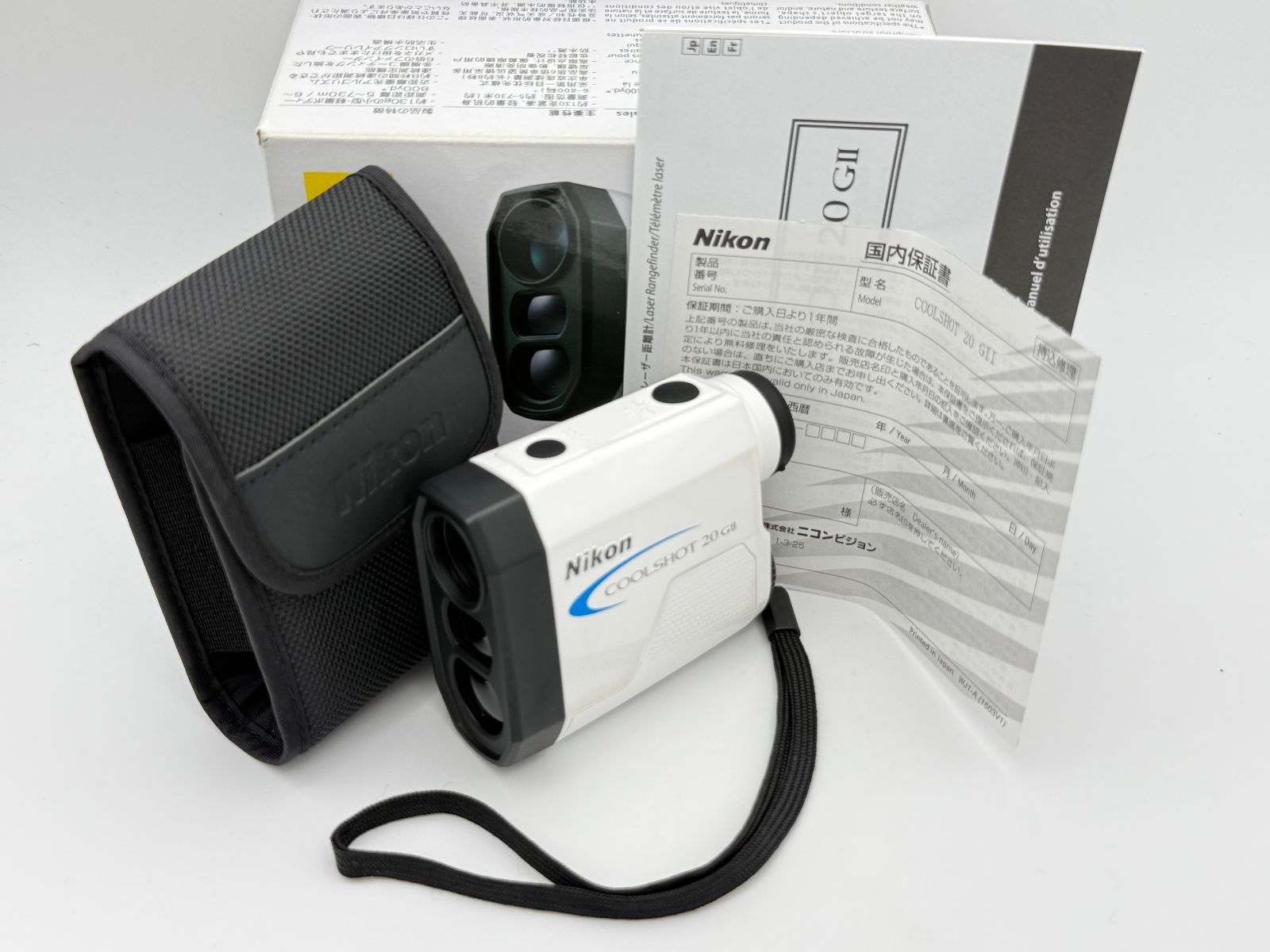 完品】Nikon COOLSHOT 20 GII G2 ニコン クールショット ゴルフ用