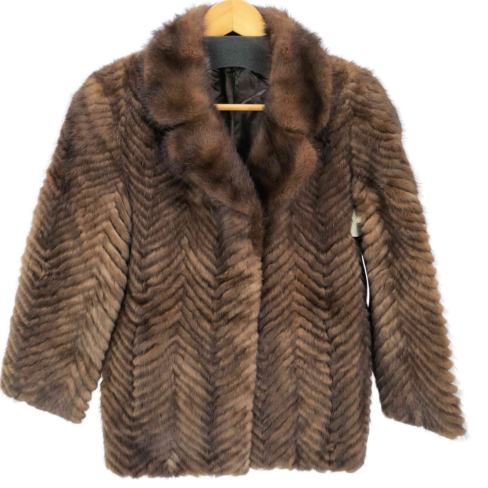 ユーズドフルギ USED古着 REAL FUR JACKET ミンク ファージャケット レディース 11