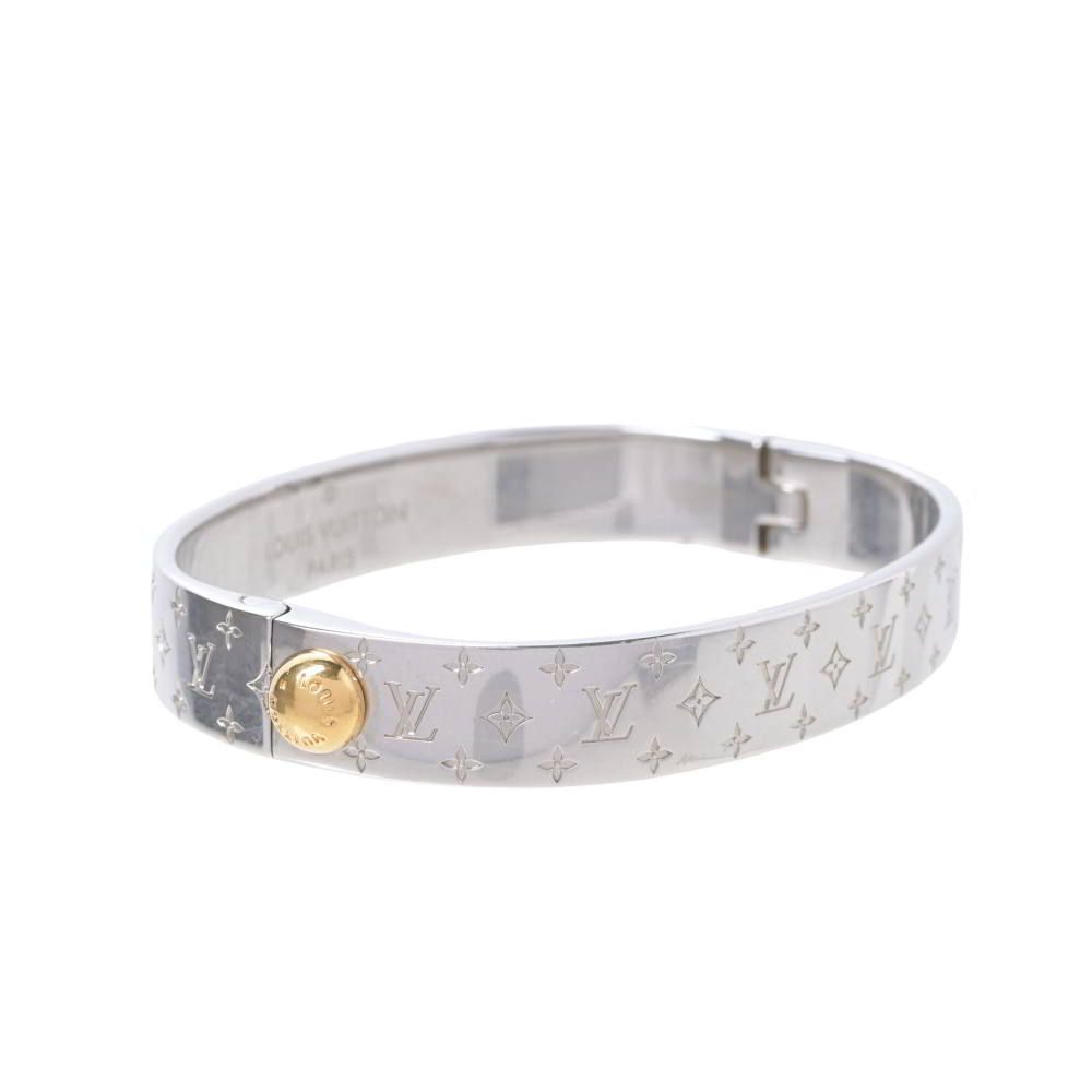 LOUIS VUITTON カフ ナノグラム ブレスレット M00249