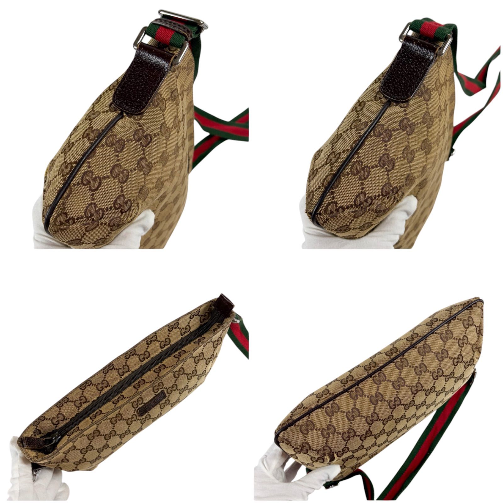 グッチ GUCCI 189749 GGキャンバス クロスボディバッグ ショルダー