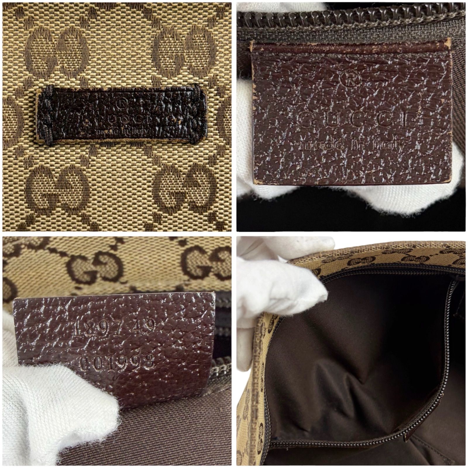 グッチ GUCCI 189749 GGキャンバス クロスボディバッグ ショルダー