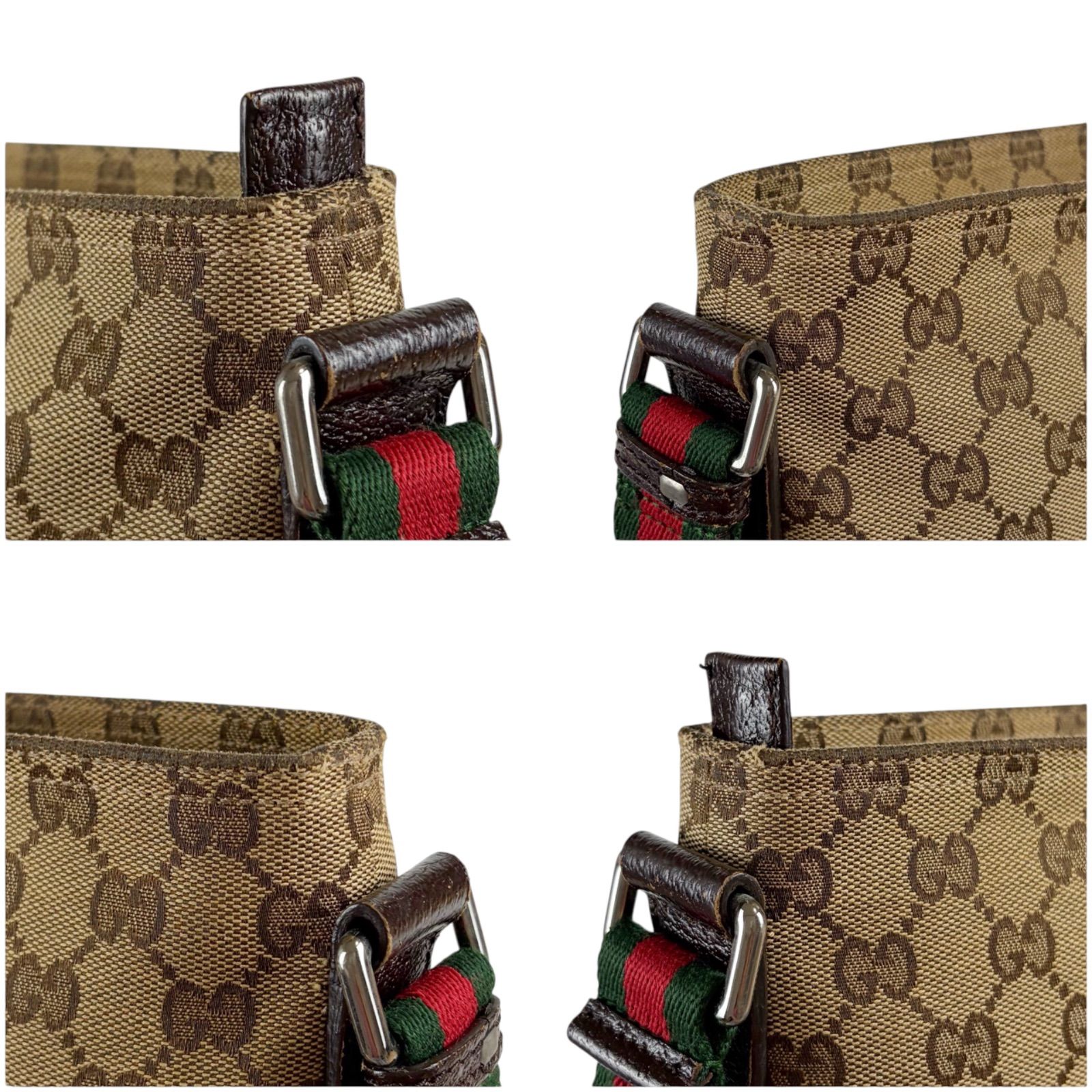 グッチ GUCCI 189749 GGキャンバス クロスボディバッグ ショルダー