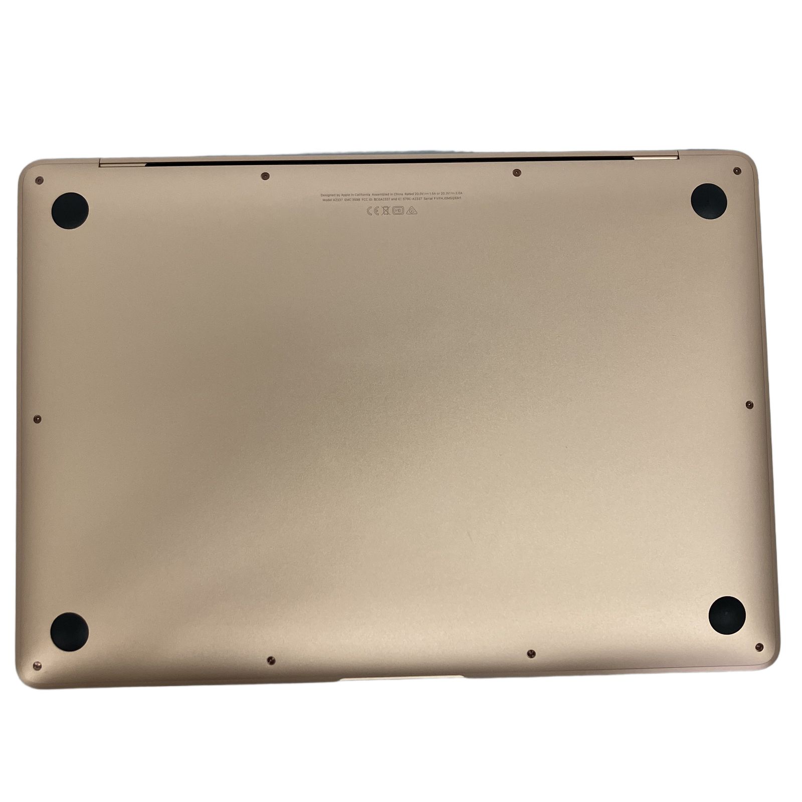 MacBook Air M1 1TB SSD 8GB ゴールド 中古 - メルカリ