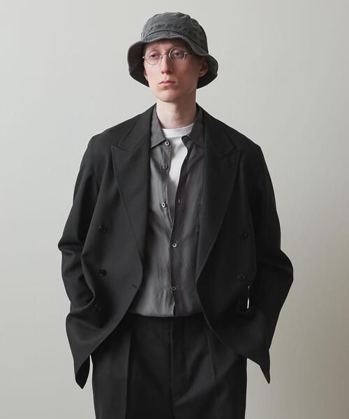 steven alan H TWST TRO W62B テーラードジャケット ブラック M スティーブンアラン 81221860098