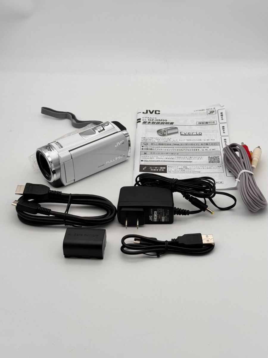 Victor・JVC メモリームービー Everio GZ-HM99-W