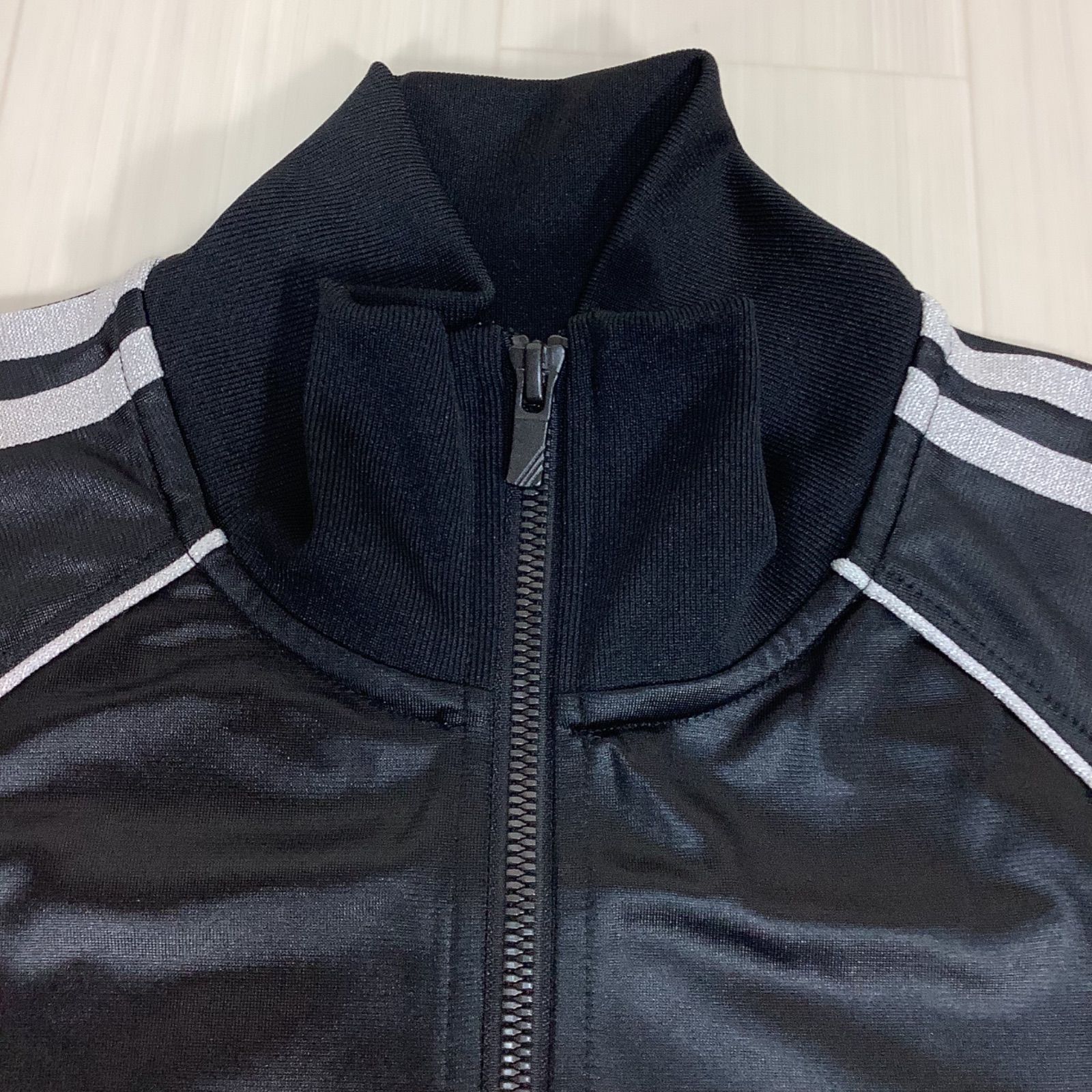 良好】adidas アディダス コーティングジャージ トラックジャケット 