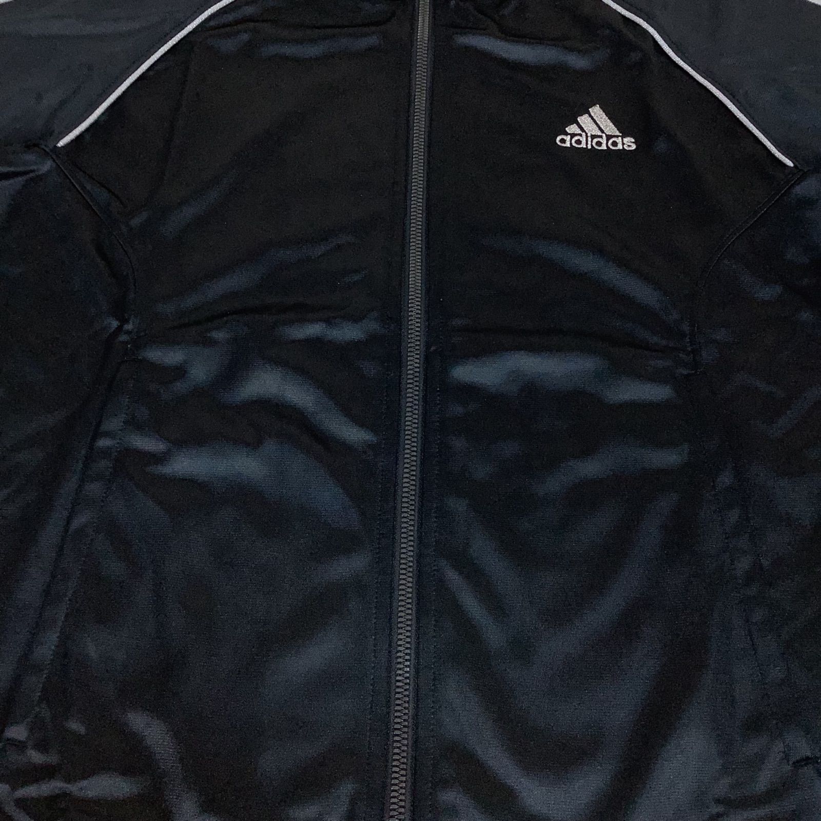 良好】adidas アディダス コーティングジャージ トラックジャケット