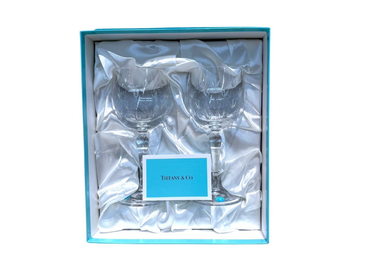 TIFFANY&Co. (ティファニー) フローレット ペア クリスタル ワイン