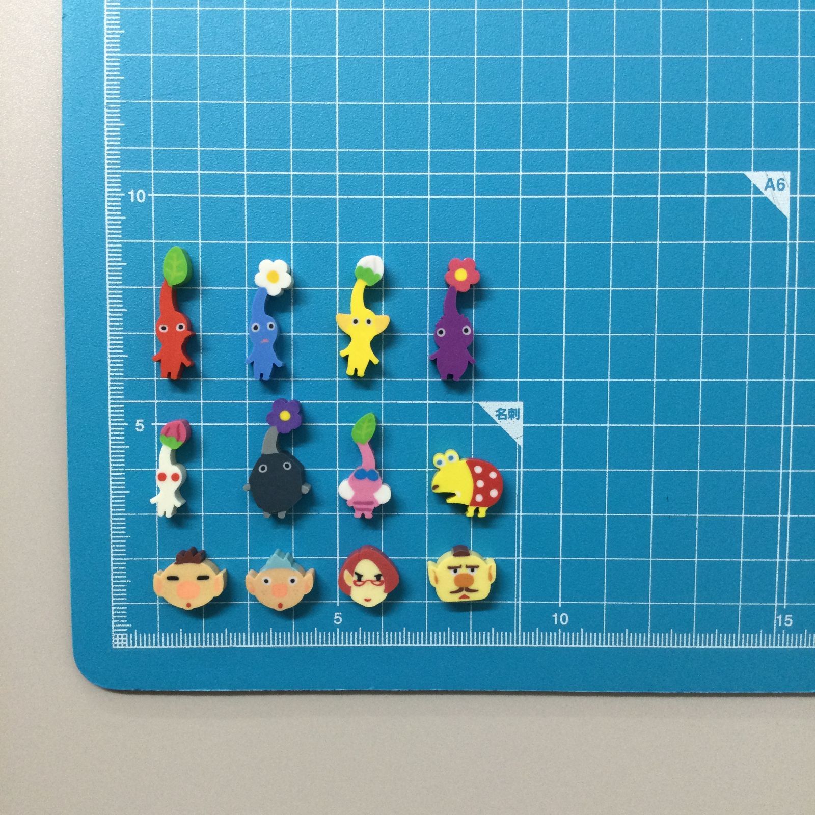 PIK612-0010【新品・未使用】ピクミン3 デラックス つめつめ消しゴム