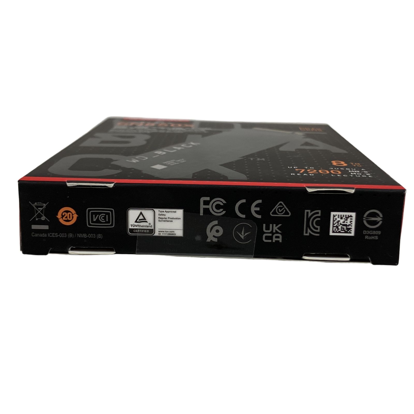 未使用】WD_Black SN850X 8TB NVMe Gen4 SSD - ReRe