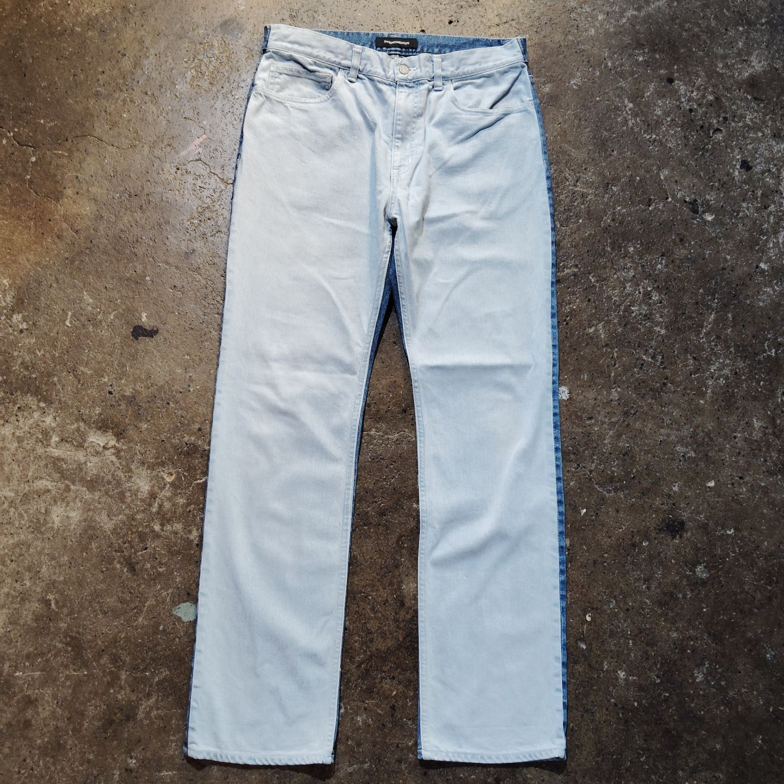 PHENOMENON Gemini Denim pants MCM 身頃切替 デニムパンツ ライト 