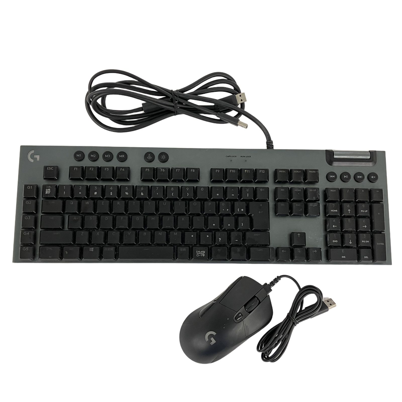 Logicool G813 Y-U0035 G703 MR0080 メカニカル ゲーミングキーボード ゲーミング マウス 2点セット PC周辺機器 中古Y11387890