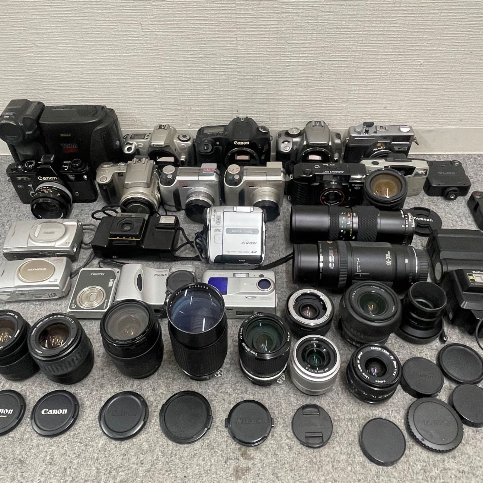 【NPA】ジャンク フィルムカメラ ビデオカメラ レンズ アクセサリー まとめ