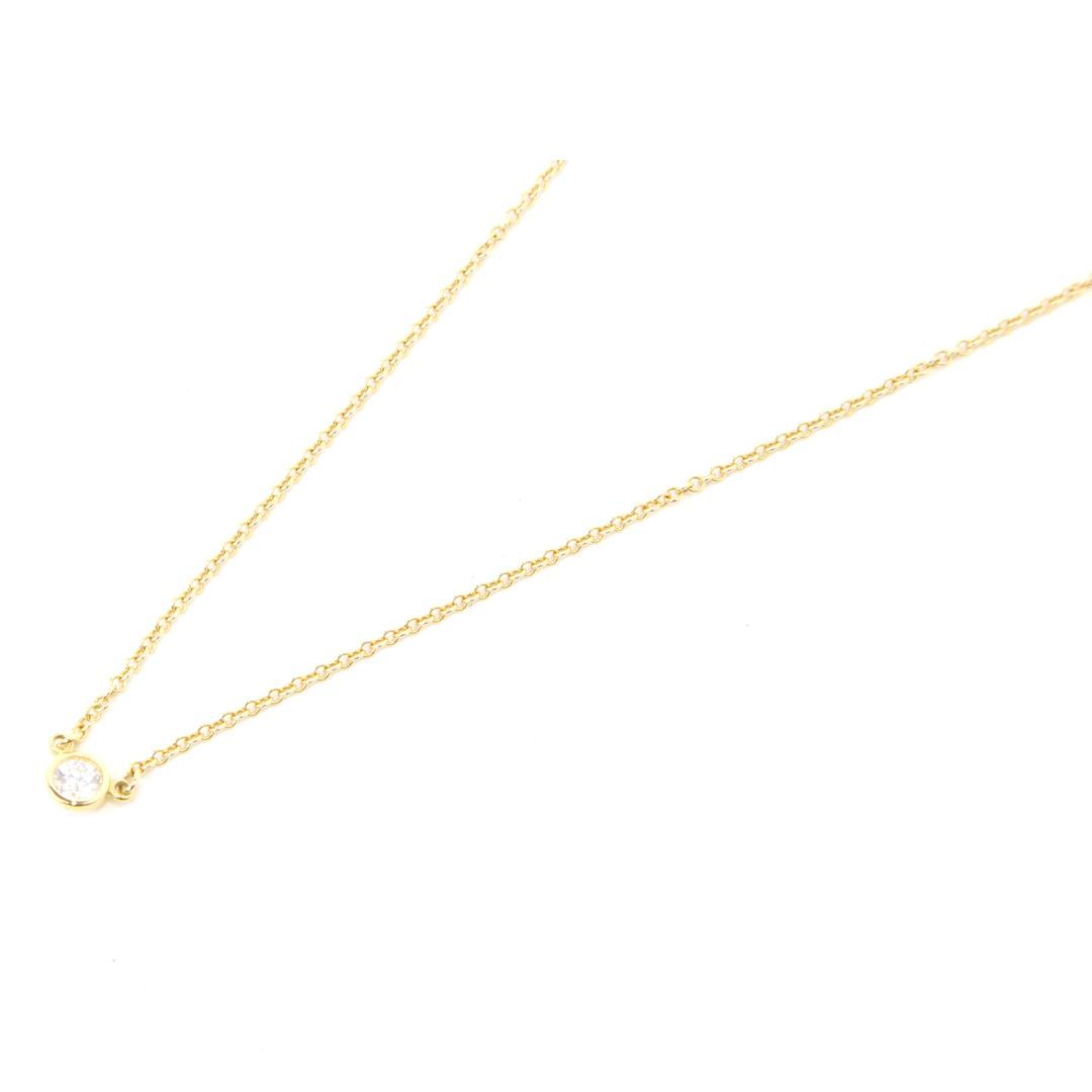 ★【TIFFANY & Co.】ティファニー　Au750　バイザヤードネックレス　ネックレス　41cm
