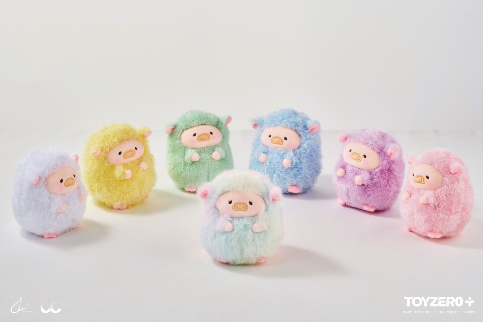 【TOYZEROPLUS】LuLu the Piggy - ルル・ザ・ピギー ルルレインボーシープ プラッシュ