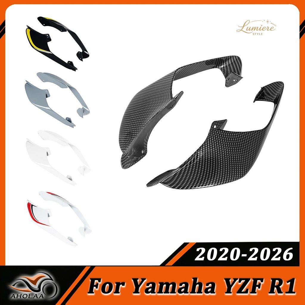 for Yamaha YZF R1 YZF-R1 2020-2026 Motorcycle Fixed Side Wing Fairing Spoiler Aerodynamic wing Panel