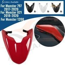 For Monster 1200 Passenger Pillion Rear Seat Cover Solo Fairing Cowl For Ducati Monster 797 821 2018-2020 Motorcycle Accessories