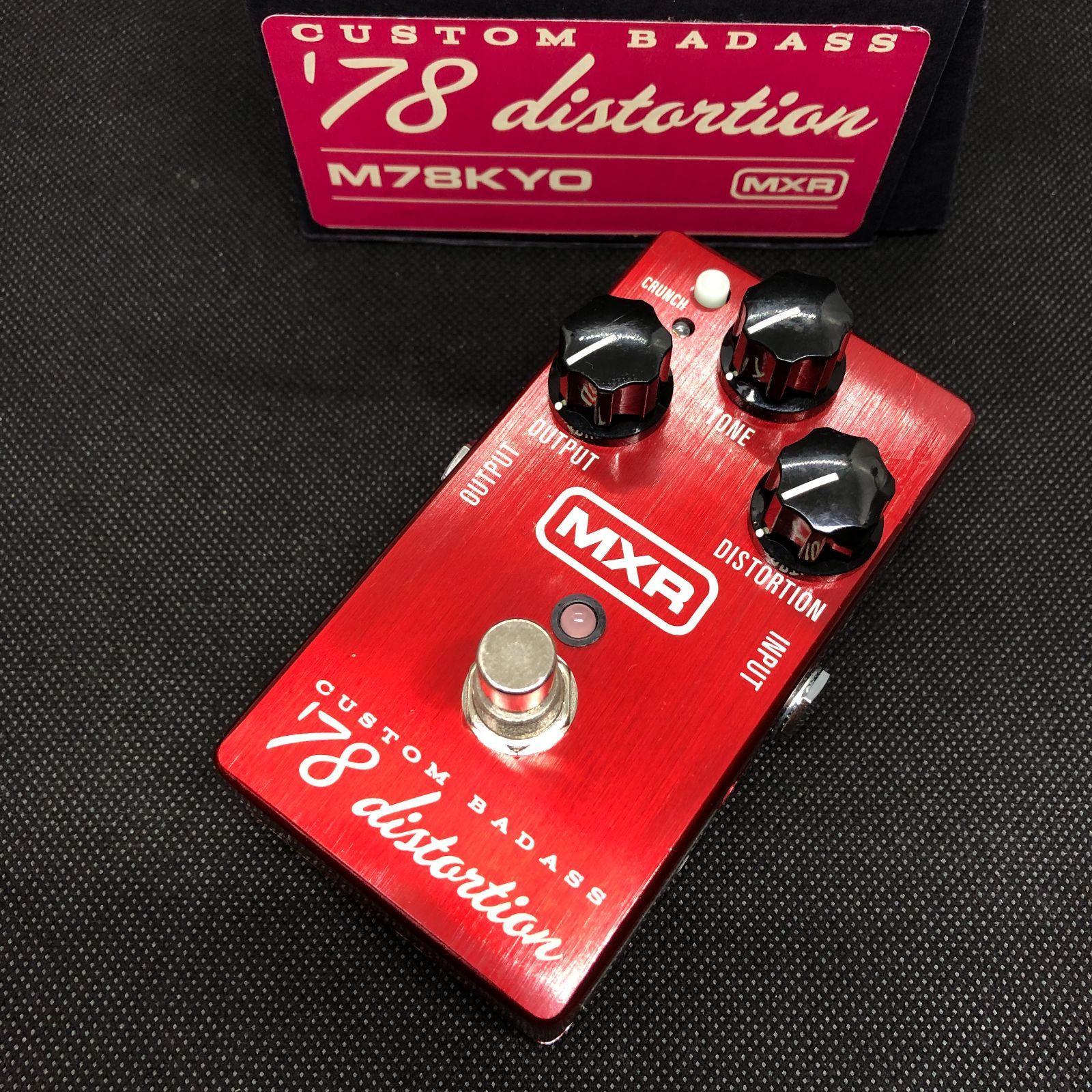 MXR M78 Custom Badass 78 Distortion　AA60B113906　f146