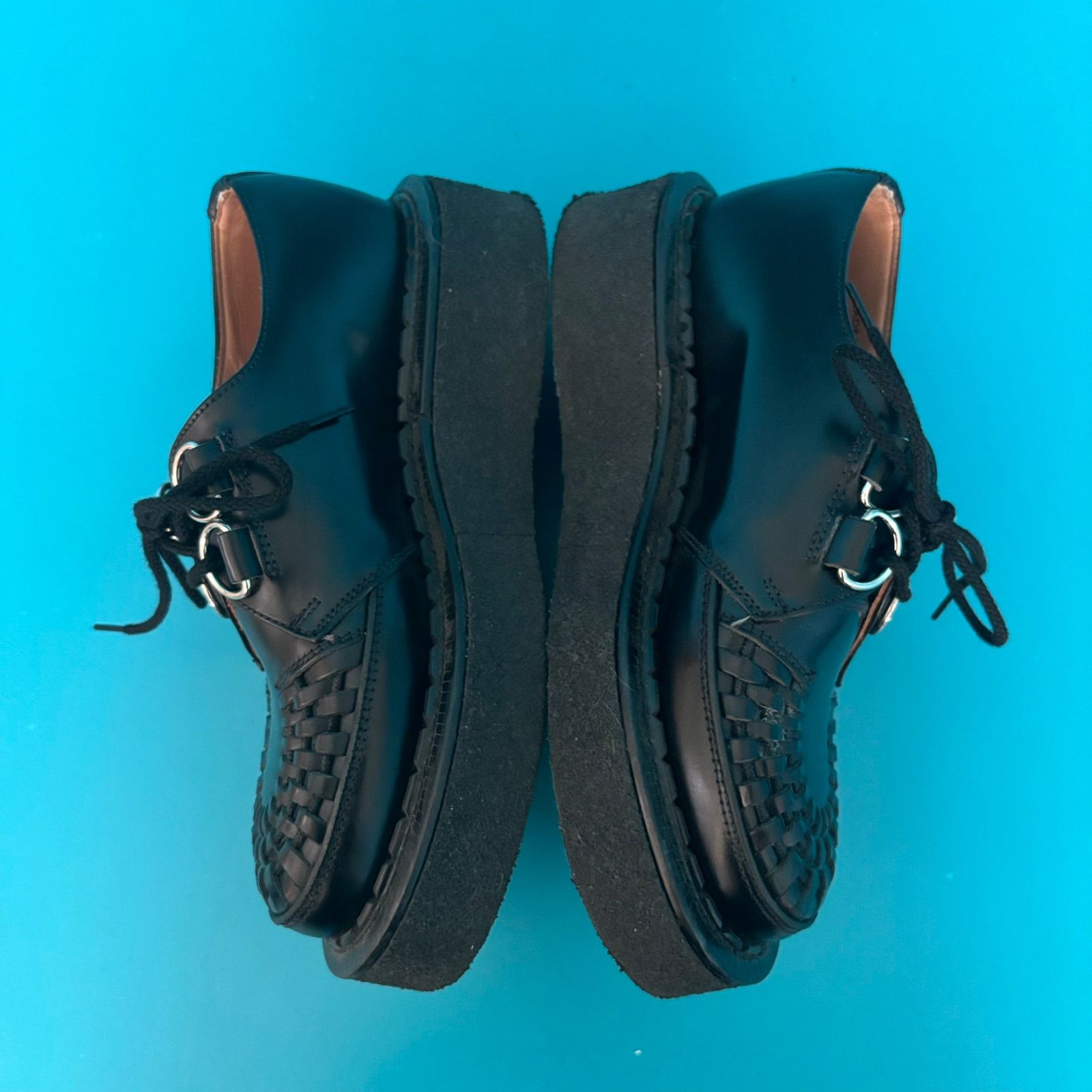 GEORGE COX ジョージコックス 3588VI ラバーソール UK4 英国製 美品