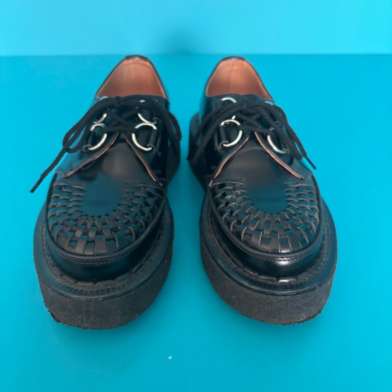 GEORGE COX ジョージコックス 3588VI ラバーソール UK4 英国製 美品