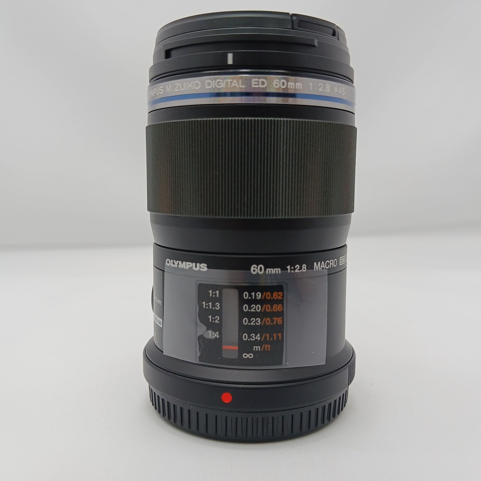 【ガラスケース内展示商品】 オリンパス　OLYMPUS カメラレンズ ED 60mm F2.8 Macro M.ZUIKO DIGITAL［ マイクロフォーサーズ / 単焦点レンズ ］ M.ZUIKO DIGITAL ED 60mm F2.8 Macro