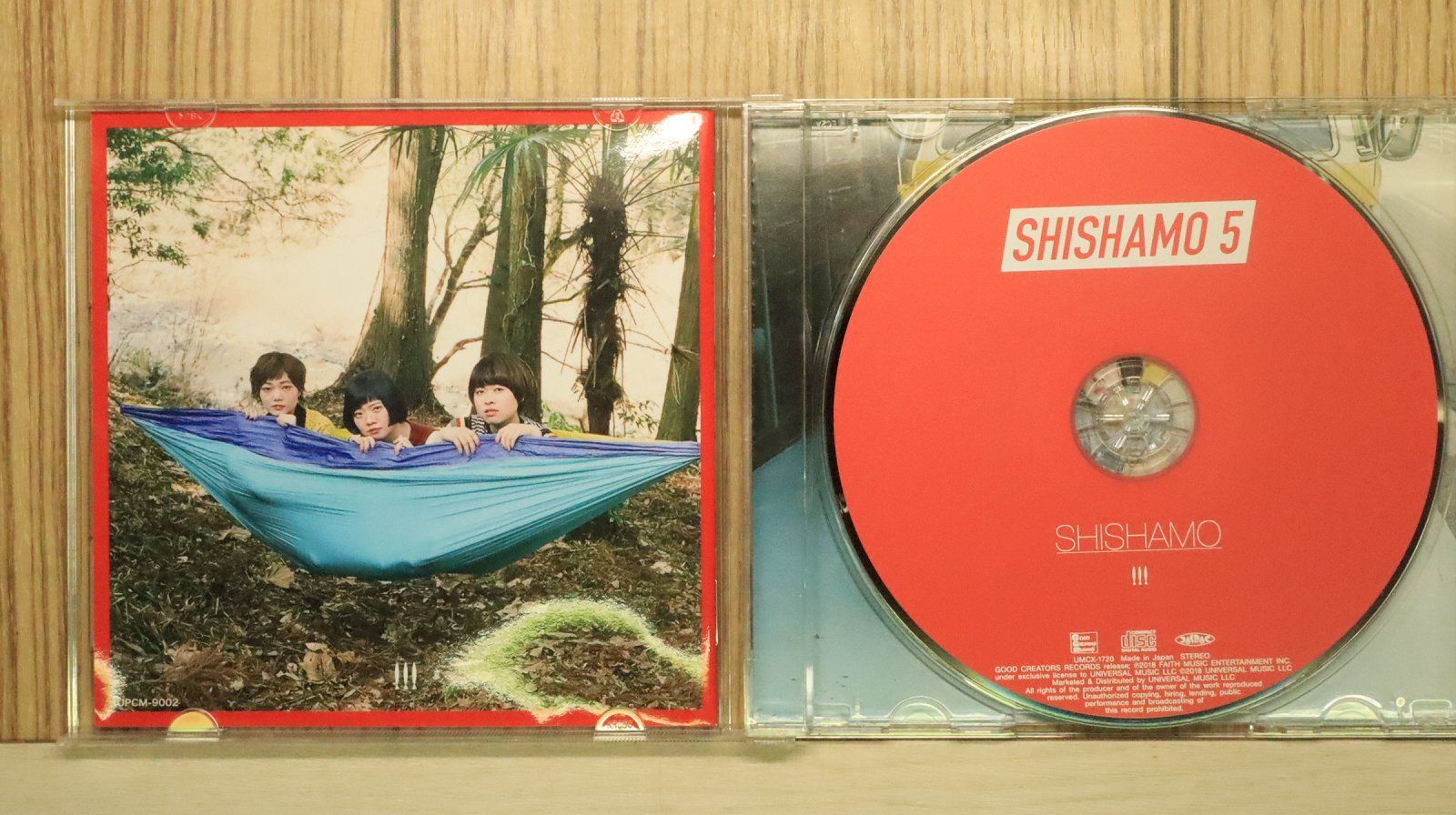 国内盤CD☆シシャモ/SHISHAMO□ SHISHAMO 5 【UPCM9002