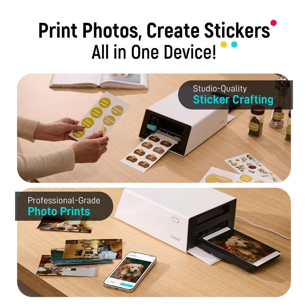 Liene PixCut S1 ステッカープリンター 新品 AI自動カット - メルカリ