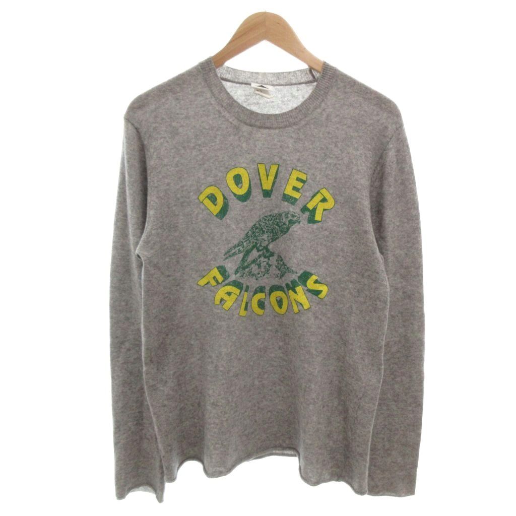 ディエチ コルソコモ コムデギャルソン 10 corso como COMME des GARCONS × DOVER STREET MARKET ニット セーター 長袖 プリント ウール グレー /FF 11,925円