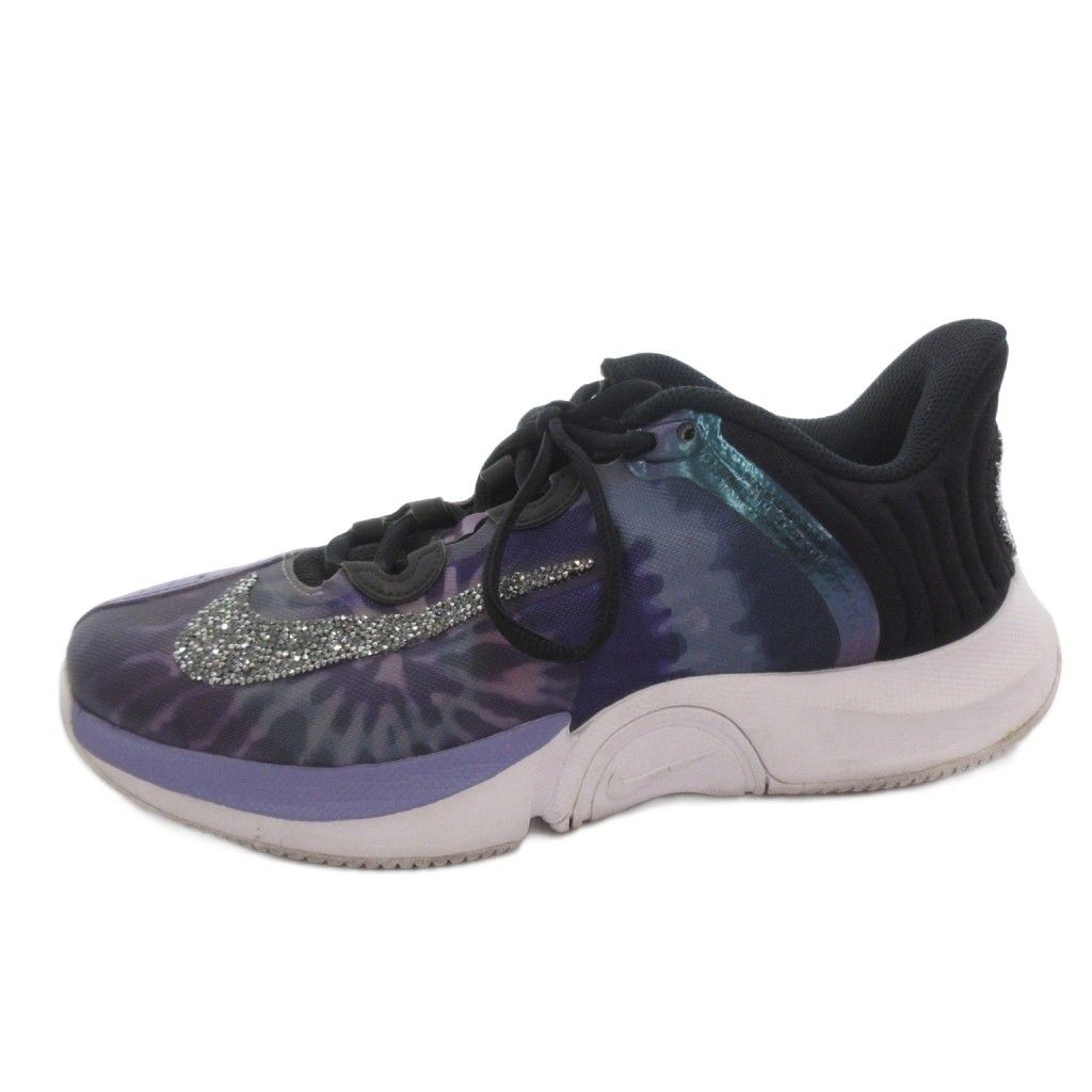 ナイキ NIKE ×大坂なおみ NikeCourt Air Zoom GP Turbo 'Tie Dye' スニーカー テニスシューズ 25.5 紫 パープル /FF