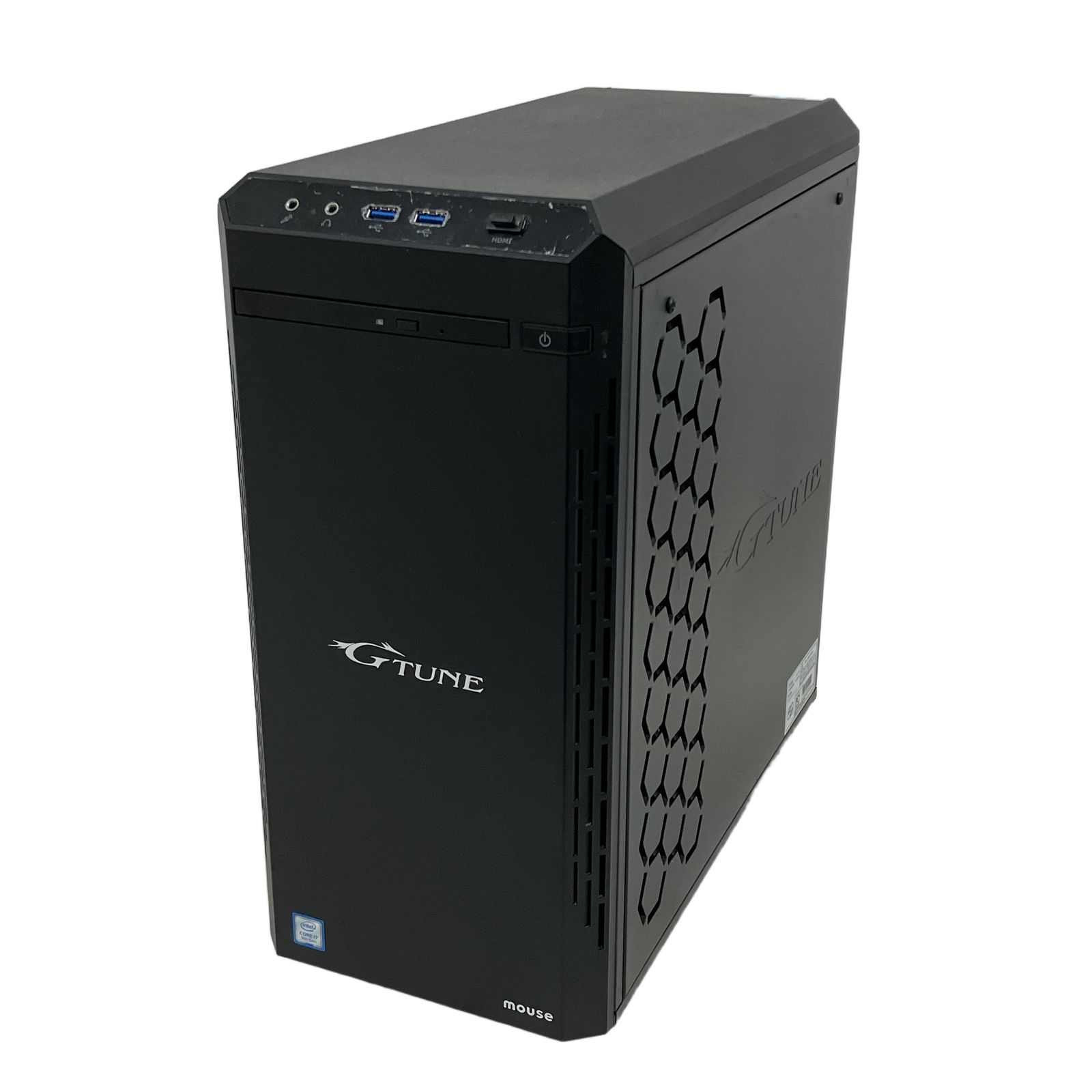 Mouse G-Tune NM-S711SHR6SZI デスクトップ パソコン i7 9700 16GB HDD 1TB SSD 256GB RTX 2060 SUPER win11 中古 M11368555