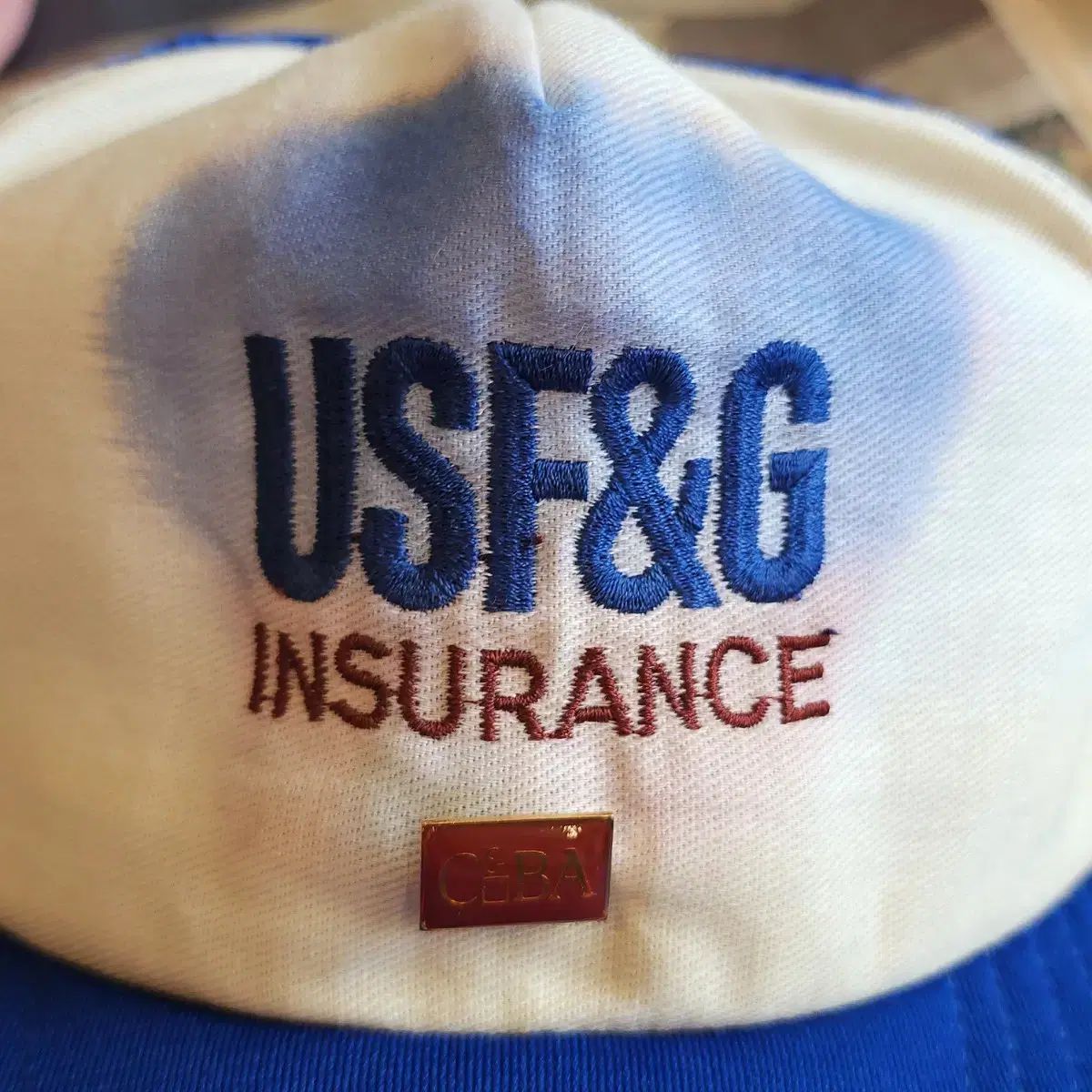 90s ヴィンテージ メッシュ トラッカー キャップ ヴィンテージ帽子 アメリカンヴィンテージ フィッシングキャップ usf&g