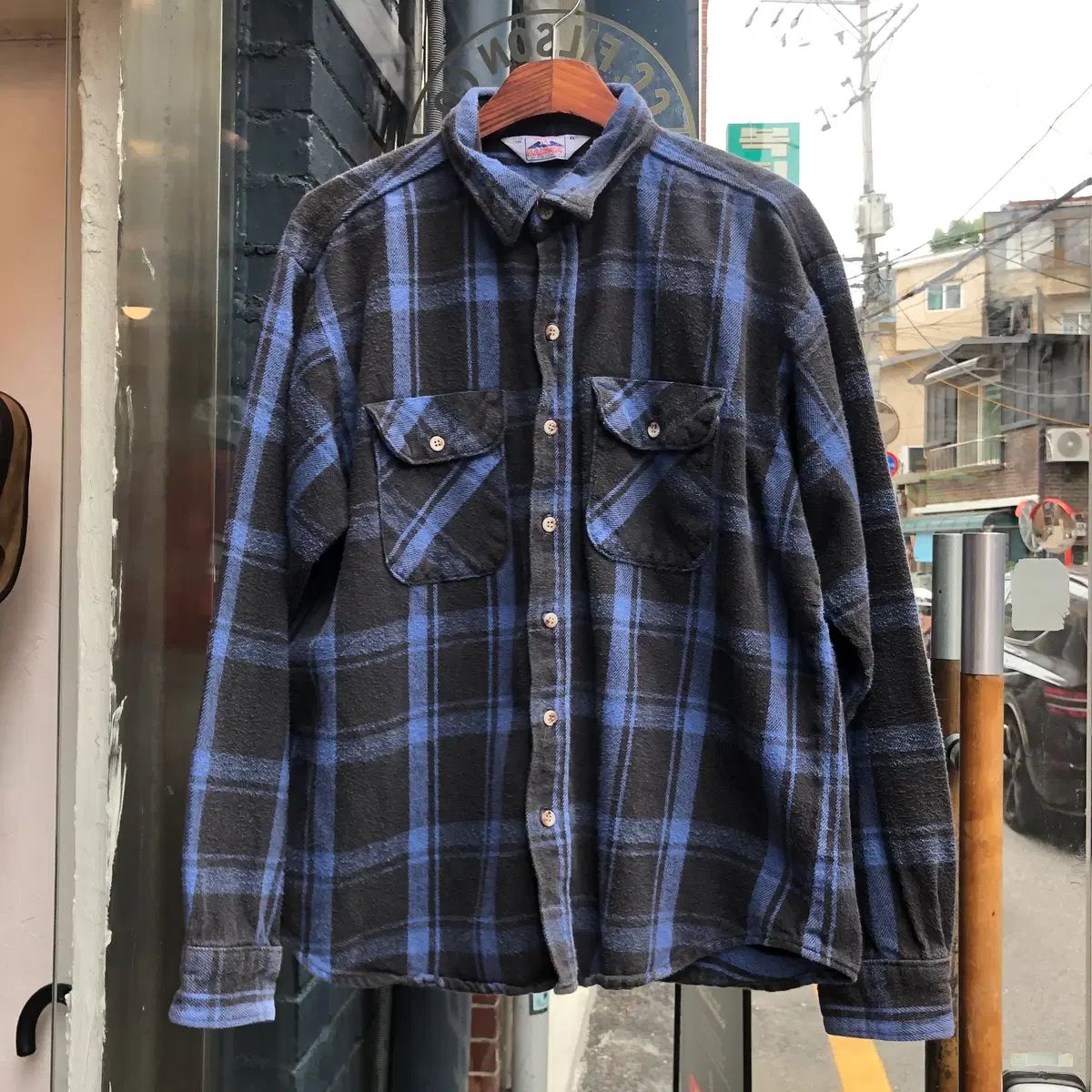 70s/80s Five Brothers フランネルシャツ - XL