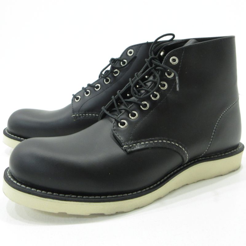 【三重本店】 中古 RED WING | レッドウィング ブーツ plain toe プレーントゥ 8165 ブラック サイズ：28.0cm・D 【127】