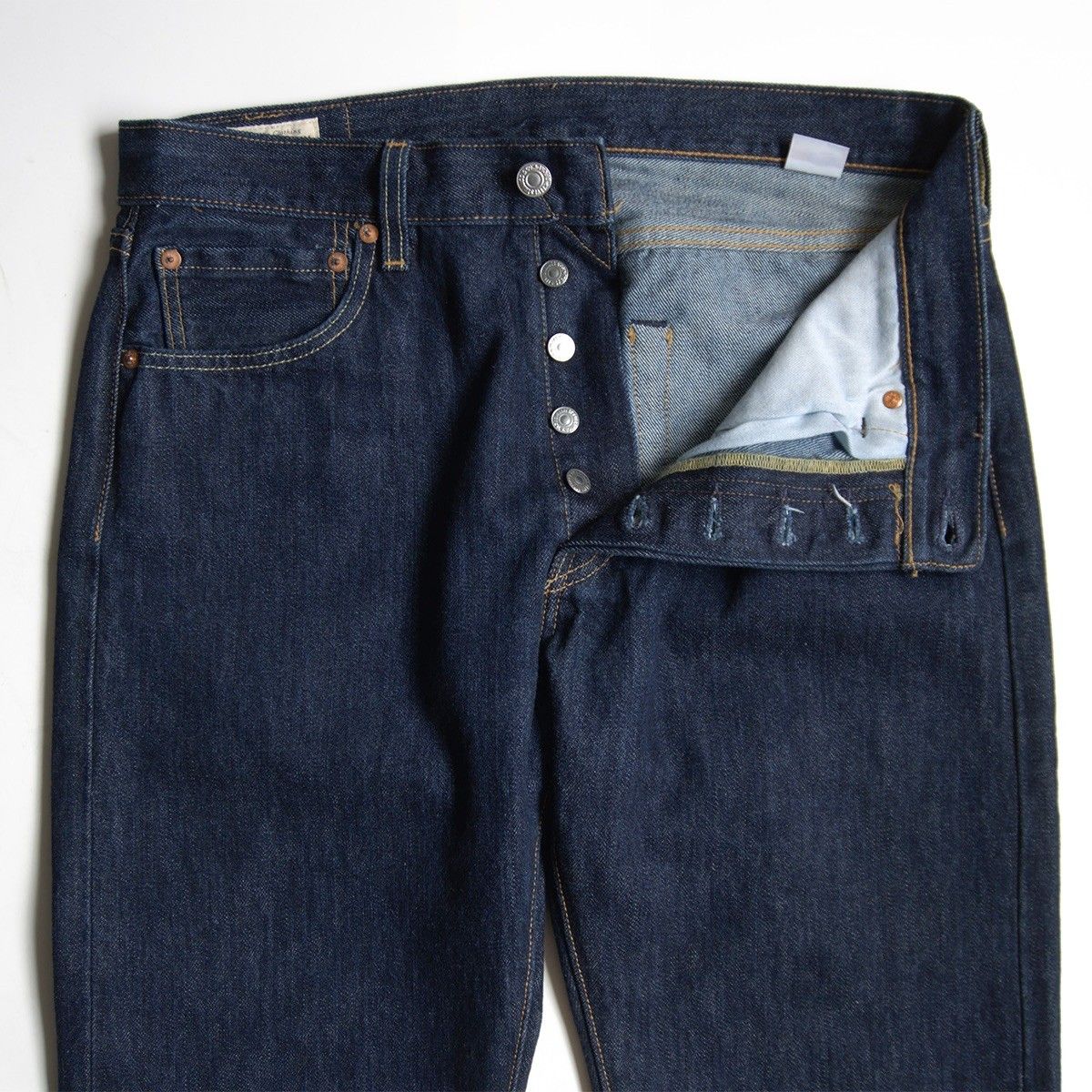 美品濃紺/USA製】 LEVI'S PREMIUM【501 ビッグE デニムパンツ 】32×34