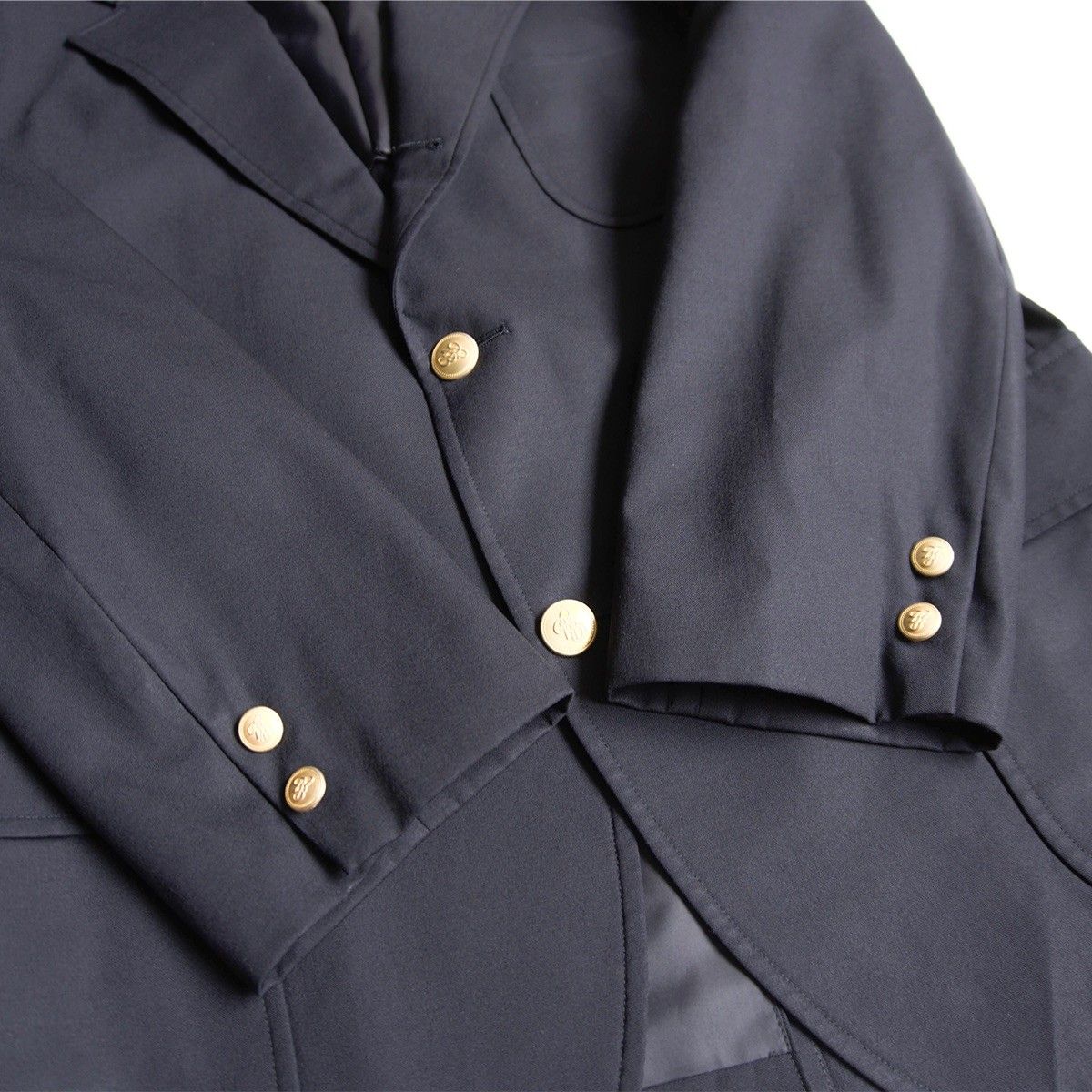 最高級品】BROOKS BROTHERS【テーラードジャケット /紺ブレ】40SHT 金