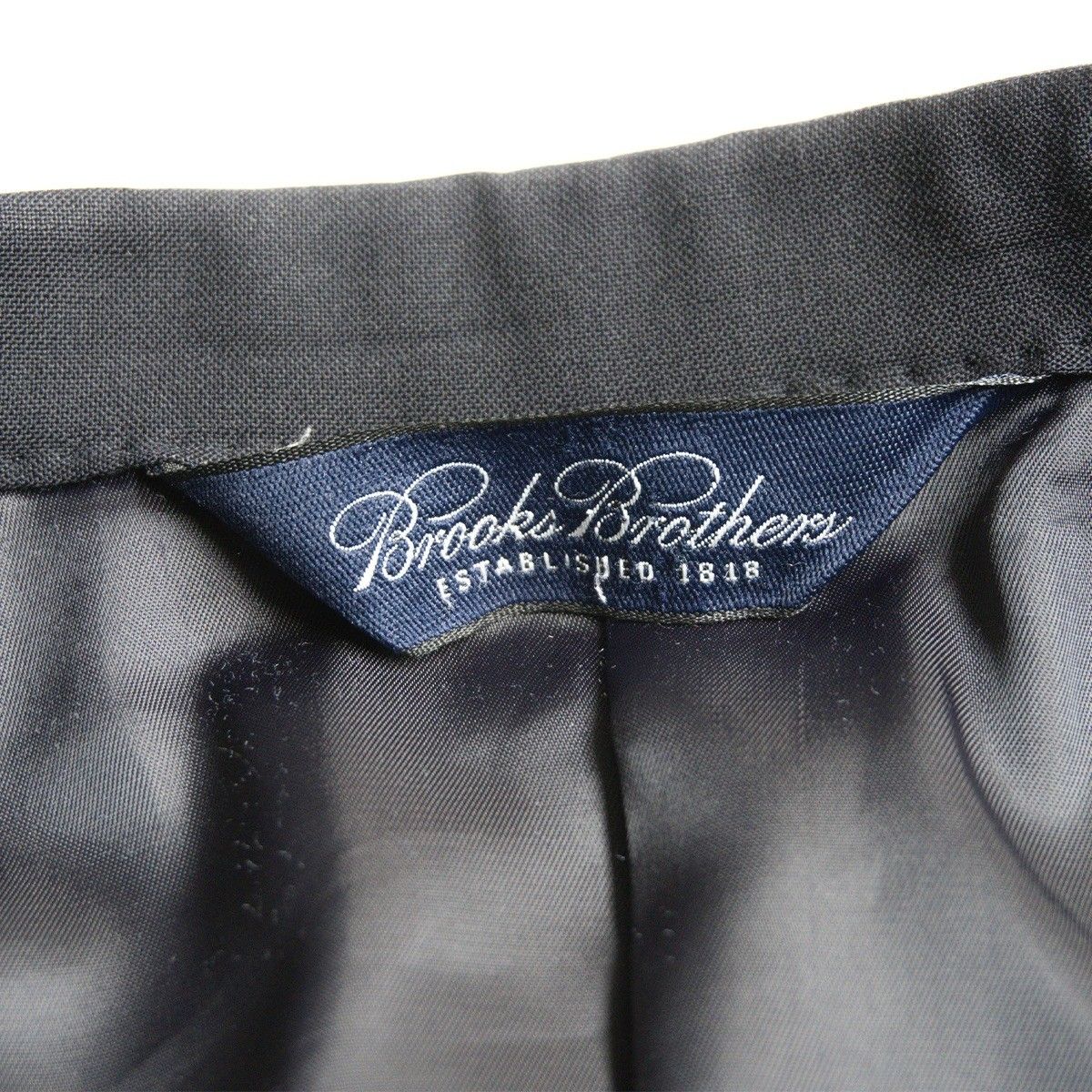 最高級品】BROOKS BROTHERS【テーラードジャケット /紺ブレ】40SHT 金