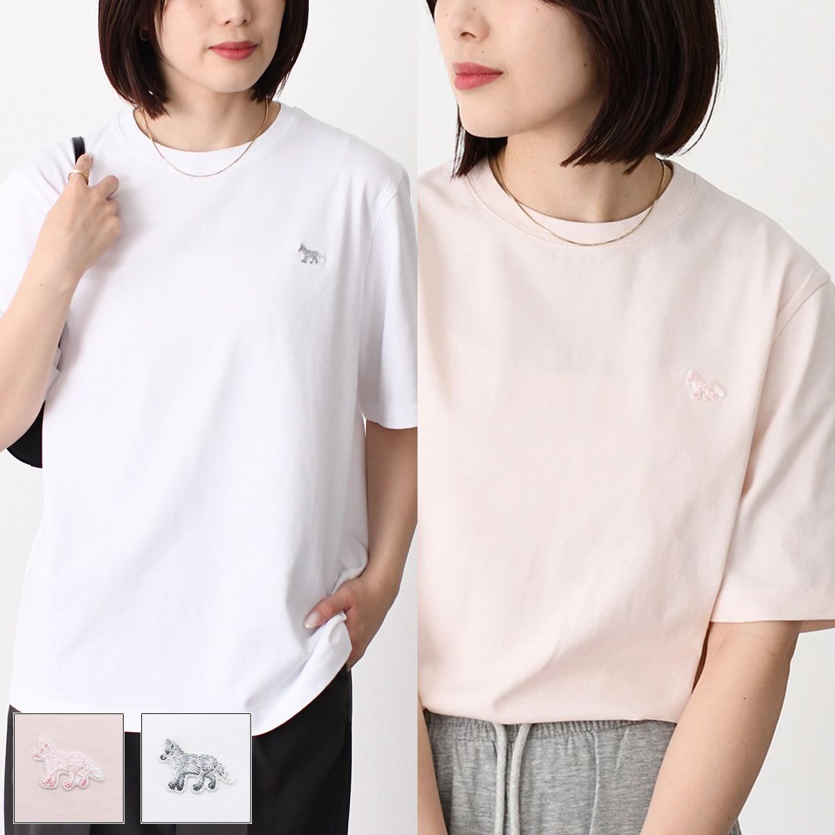 MAISON KITSUNE メゾン キツネ Tシャツ トップス ベイビー フォックス