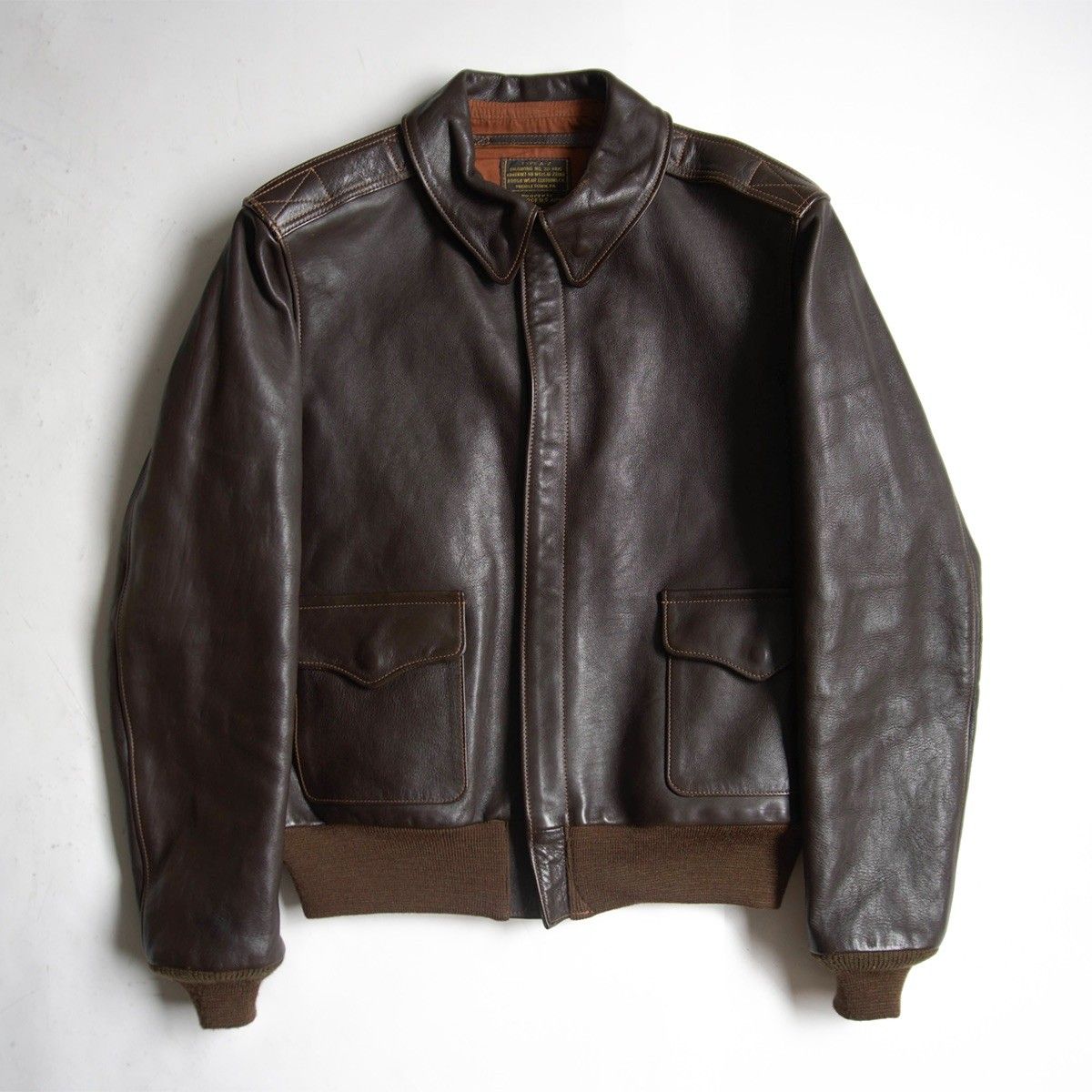 ビッグサイズ/ROUGH WEAR実名復刻】THE FEW 【A-2 ホースハイド
