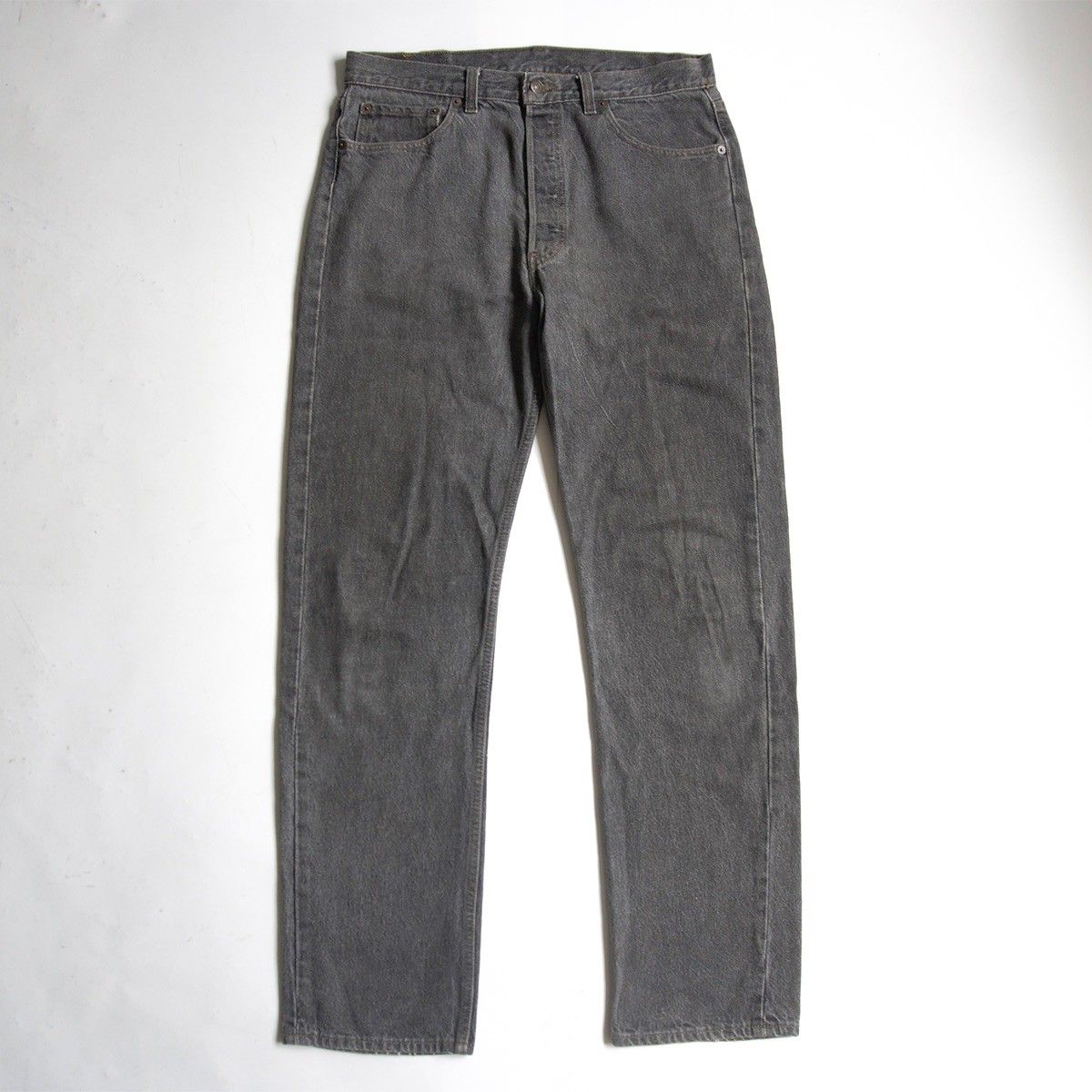先染め】 LEVI'S 【90s/501 ブラックデニム デニムパンツ】34×32