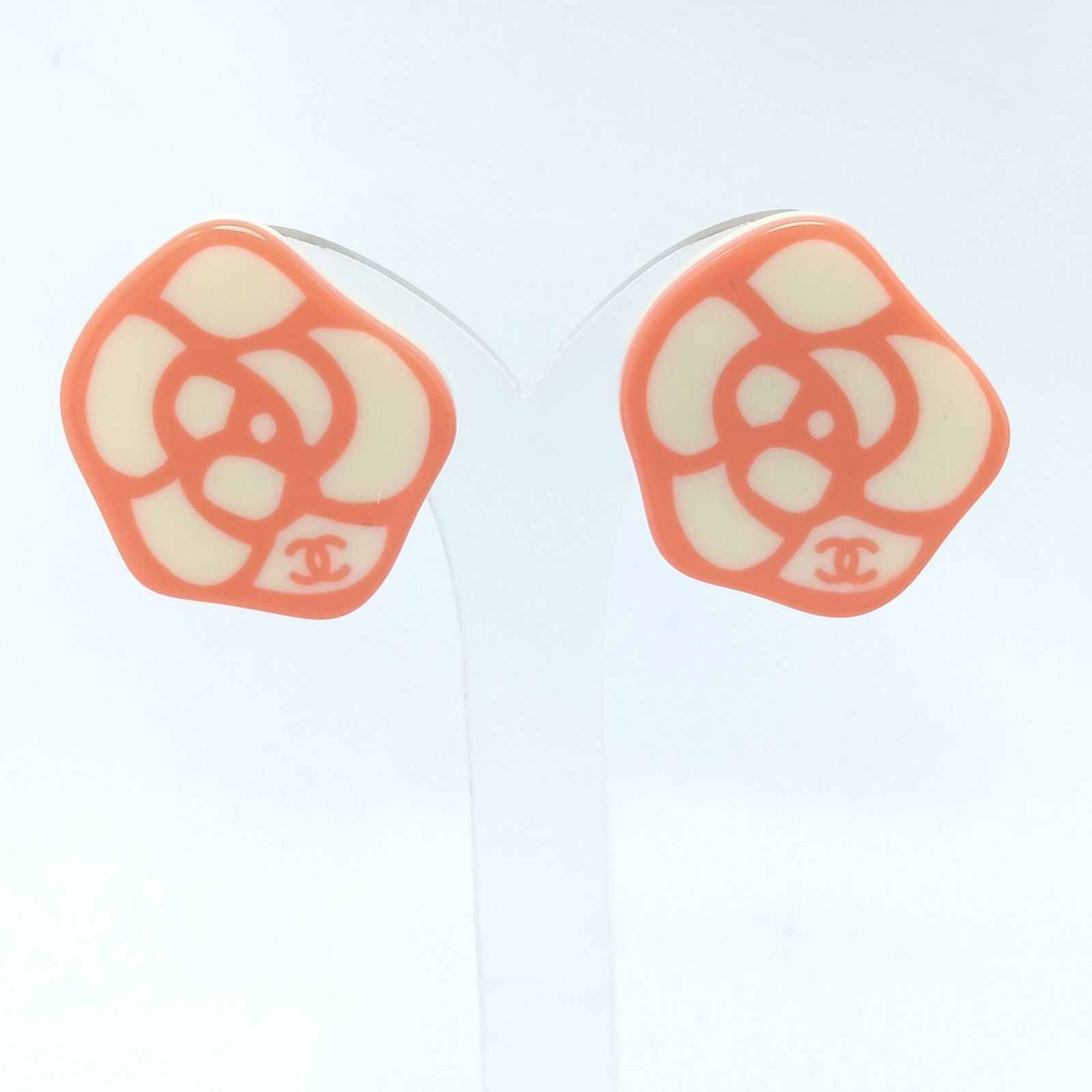✨️CHANEL✨️シャネル カメリア 花柄 フラワーモチーフ イヤリング