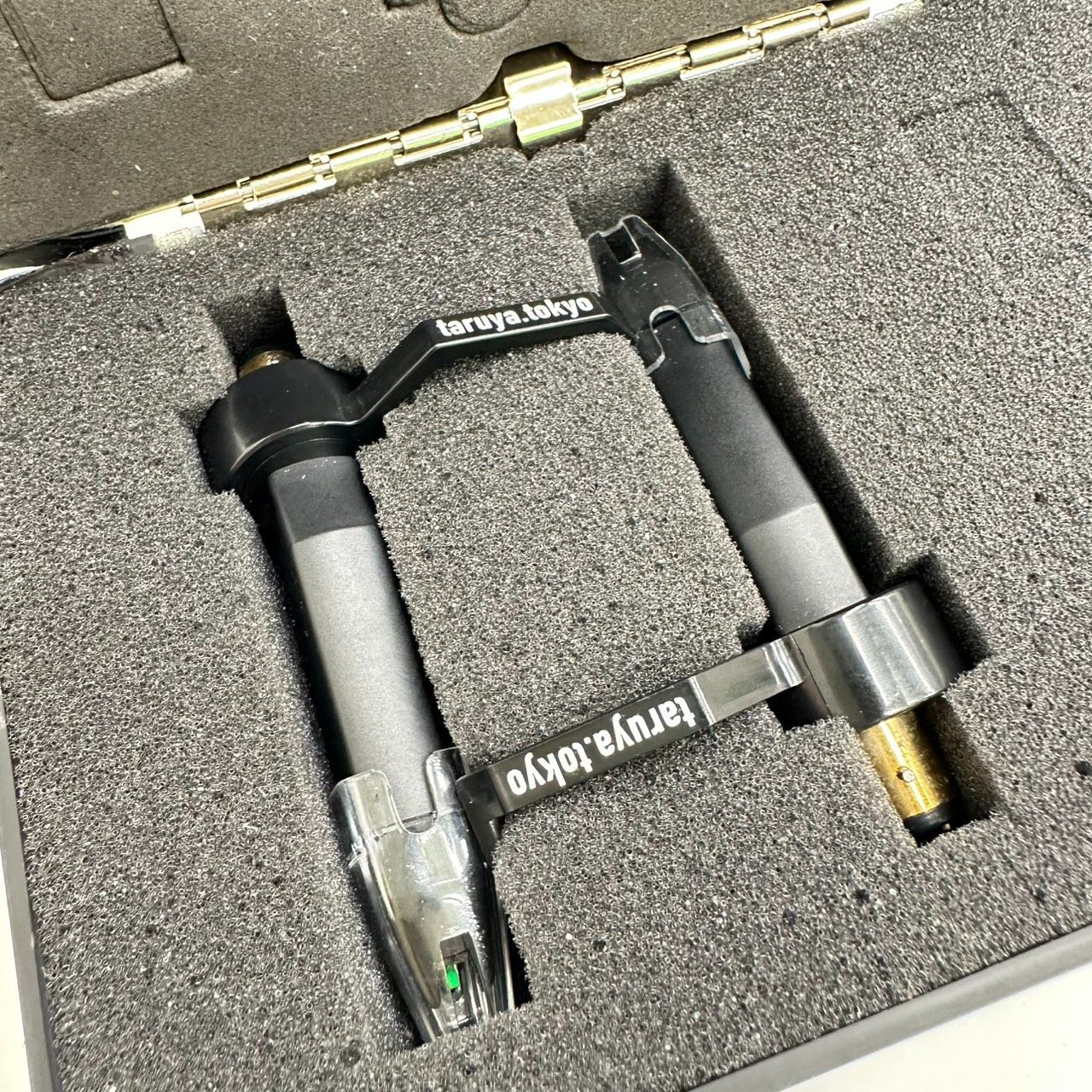 錦】樽屋 TARUYA TW-05M2 黒針 楕円針 カートリッジ 2本セット 極美品