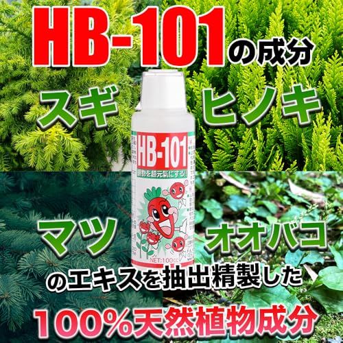 フローラ(Flora) 植物活力剤 HB-101 即効性 1000倍希釈 原液 100ml 花